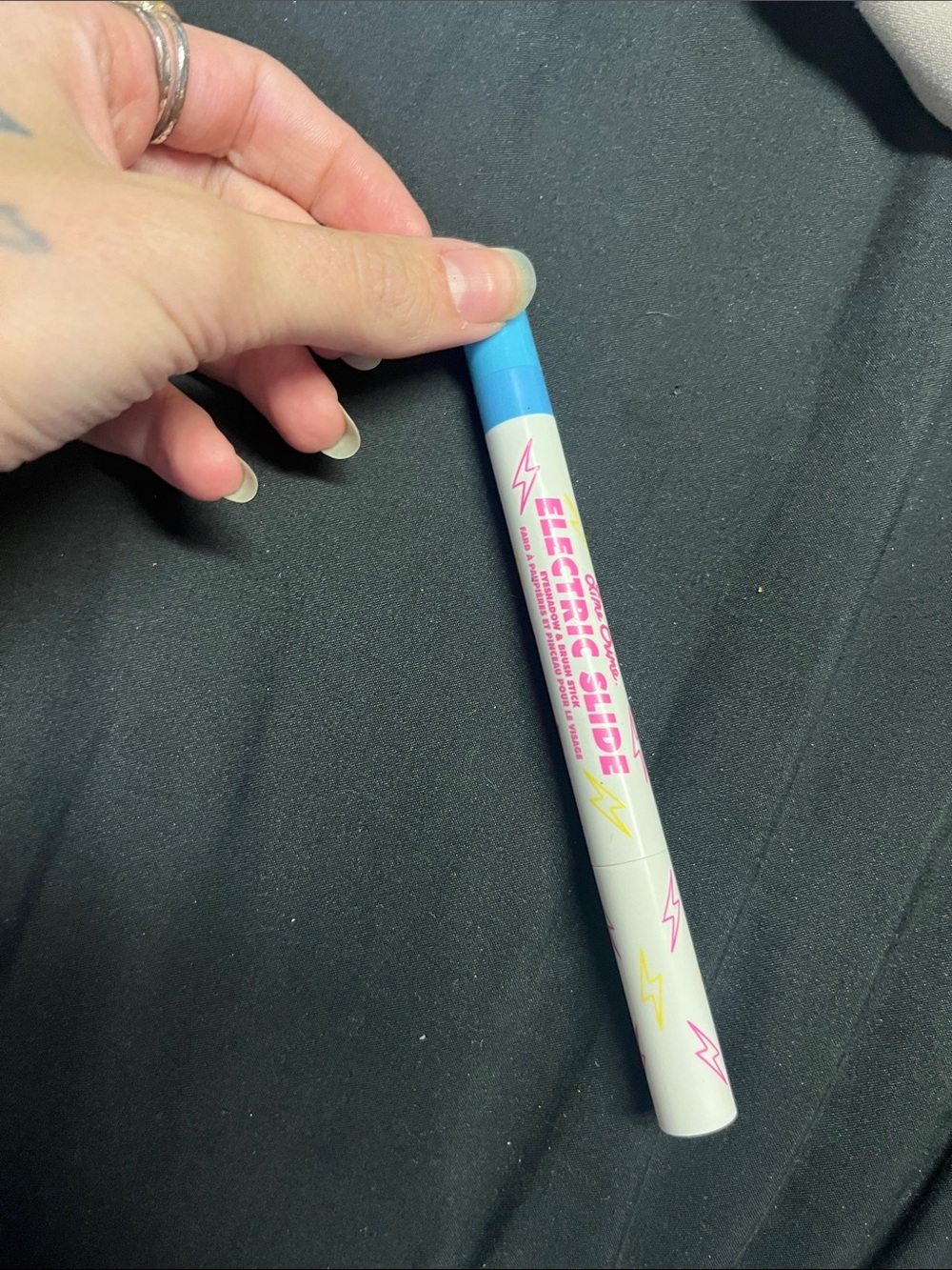 Lime Crime Electric Slide Eyeshadow Stick - Blue & Pink Accents